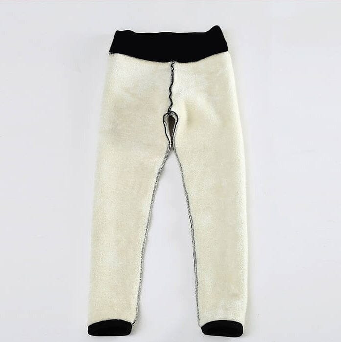 Calça Legging Térmica Forrada Com Lã