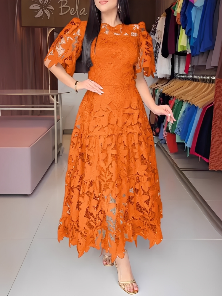 Vestido Feminino de Renda Anaju