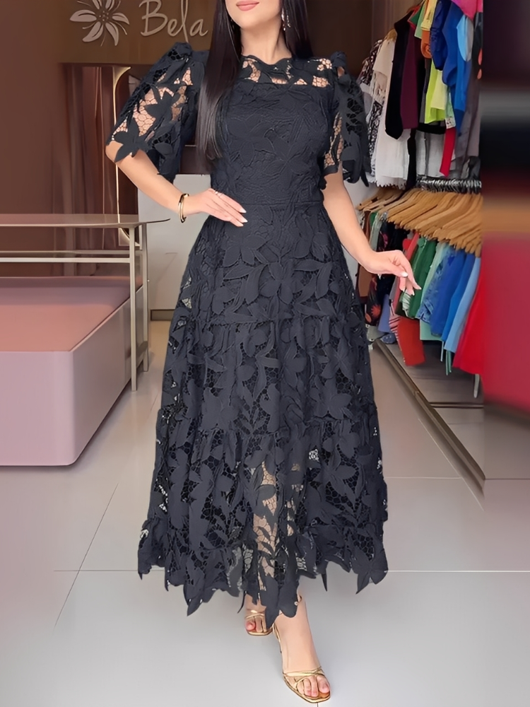 Vestido Feminino de Renda Anaju