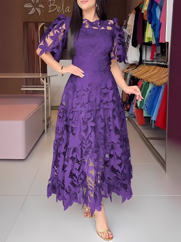 Vestido Feminino de Renda Anaju