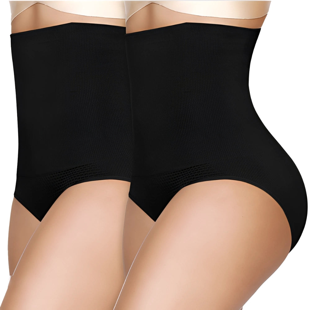 Calcinha De Compressão Modeladora Cintura Alta Emerald - Kit 2 Peças