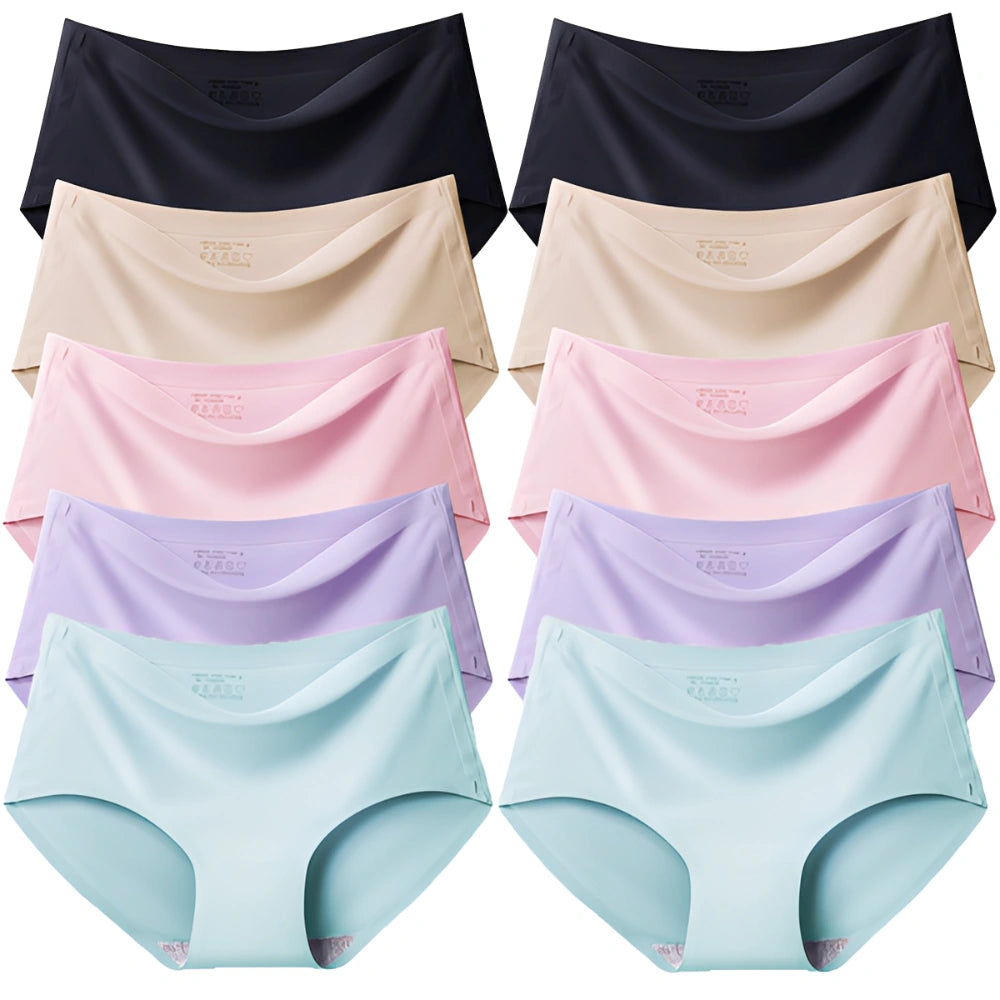 Calcinha Confortável Sem Costuras Daisy - Kit 10 peças